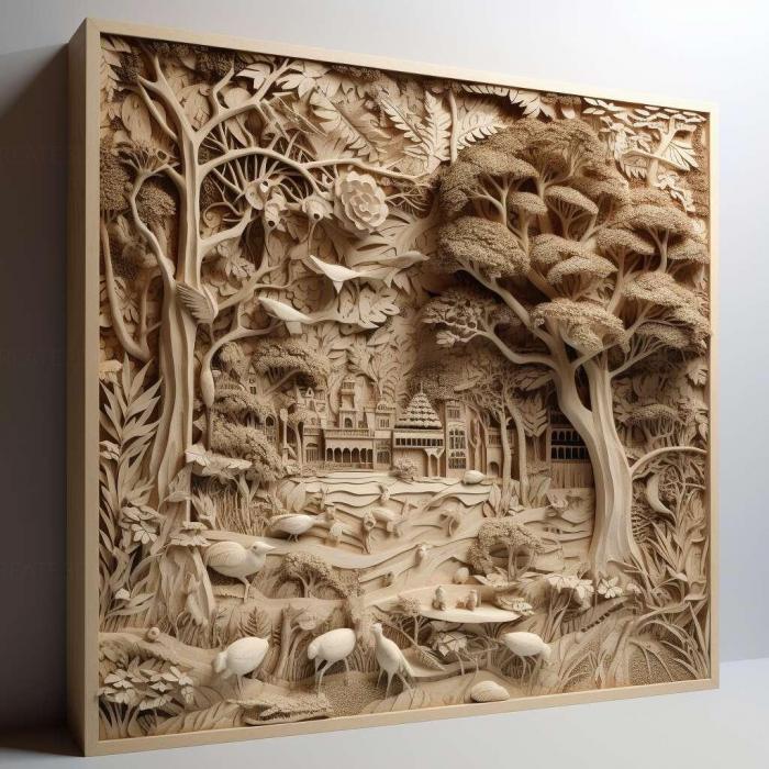 نموذج ثلاثي الأبعاد لآلة CNC 3D Art 